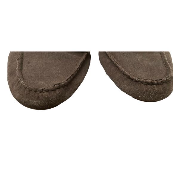 Coach "Fortunata Gray Suede Driving Mocs Loafers size 7.5B MSRP $179‎ - Picture 11 of 12